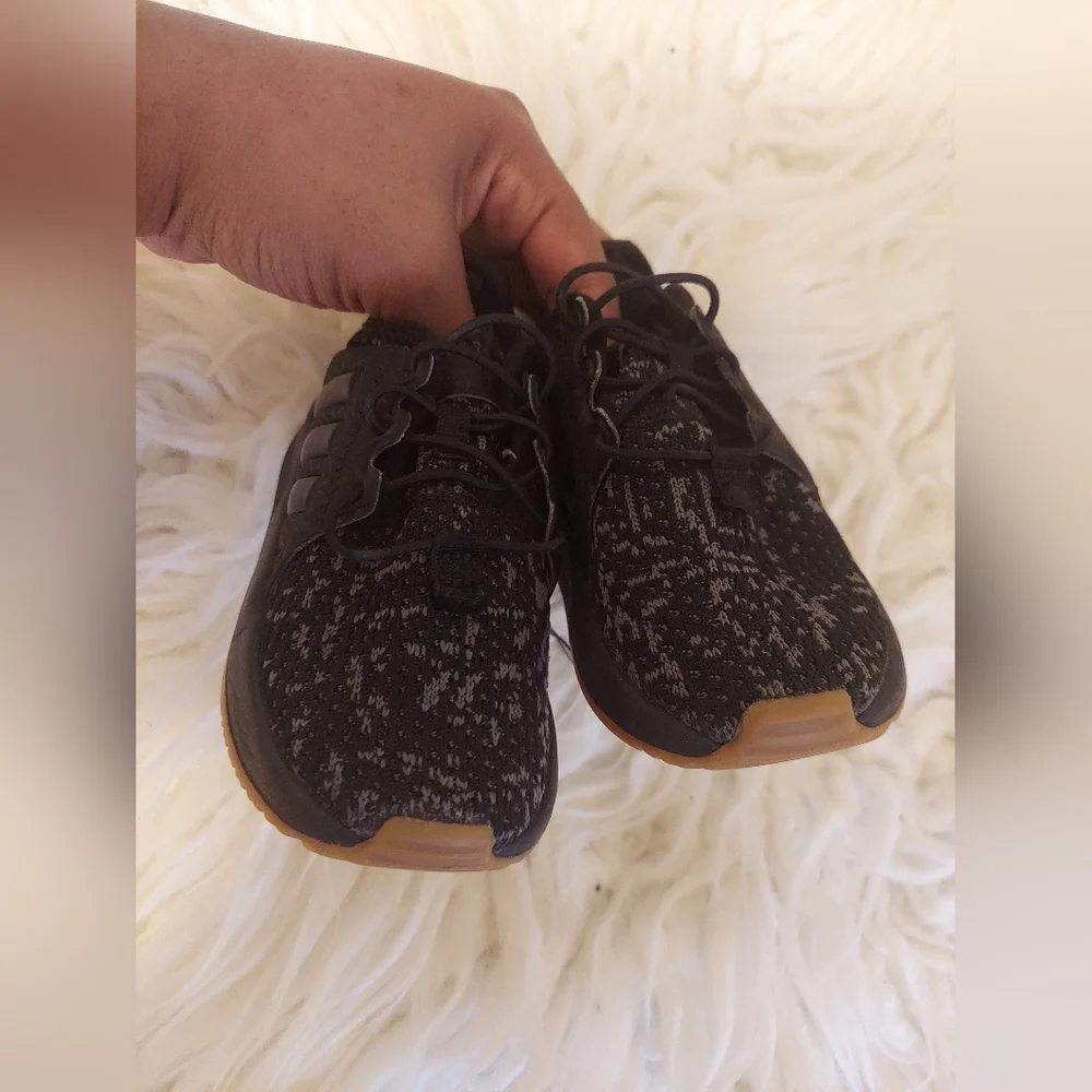 Adidas XPLR Carbon Shoes Sneakers Size 5K Black